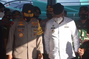 Walikota Tidore Kepulauan Capt, H. Ali Ibrahim menerima kunjungan dari Kapolda Maluku Utara dan Ibu bersama Rombongan (2)